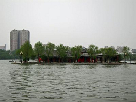 Lago Daming, Jinan, Shandong, China 0