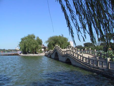 Lago Daming, Jinan, Shandong, China 1