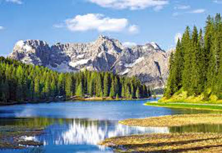 Lago Misurina, Auronzo di Cadore, Belluno, Italia 1