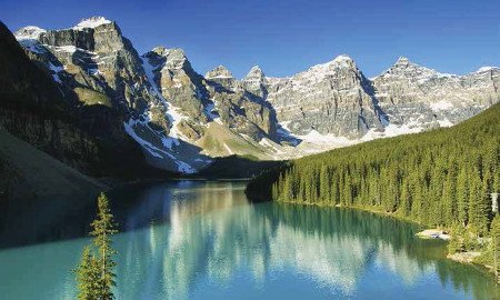 Lago Moraine, Parque Nacional Banff, Canada 1