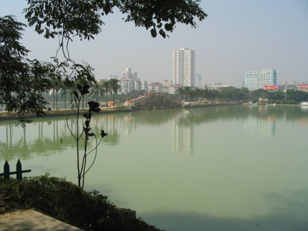 Lago Nanhu, Nanning, Guangxi, China 0