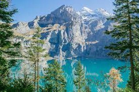 Lago Oeschinen, Kandersteg, Suiza 0