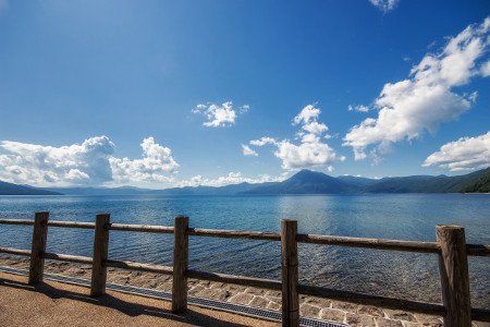 lago Shikotsu, Hokkaido, Japón 0