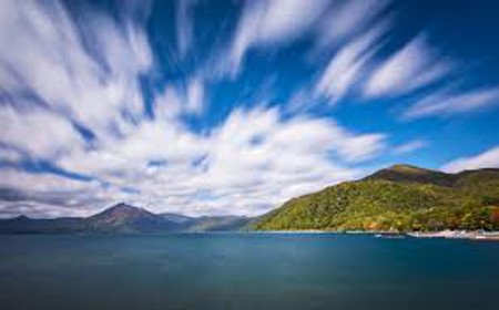 lago Shikotsu, Hokkaido, Japón 1