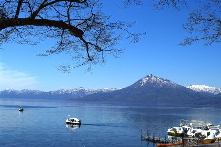 Lago Shikotsu, Hokkaido, Japón 0