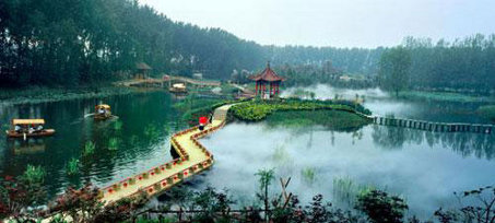 Lago Weishan, Shandong, China 0