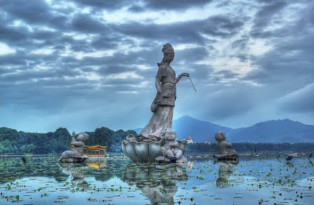 Lago Xuanwu, Nanjing, Jiangsu, China 1