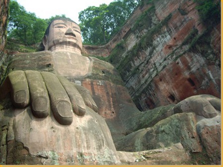 Leshan Buda - La imagen de Buda en piedra sentado más alta 🗺️ Foro China, el Tíbet y Taiwán 1