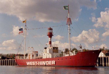 Lichtschip 1 o West-Hinder I - Museo en Rupelmonde 1 - Barcos Faros, Lightvessel o Lightship