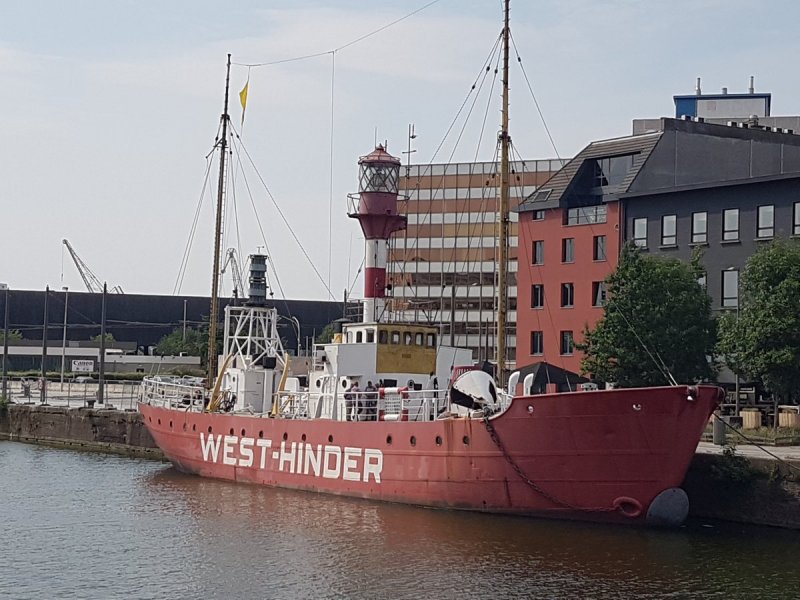 Lichtschip 3 o West-Hinder III - Barco Museo en AMBERES 1