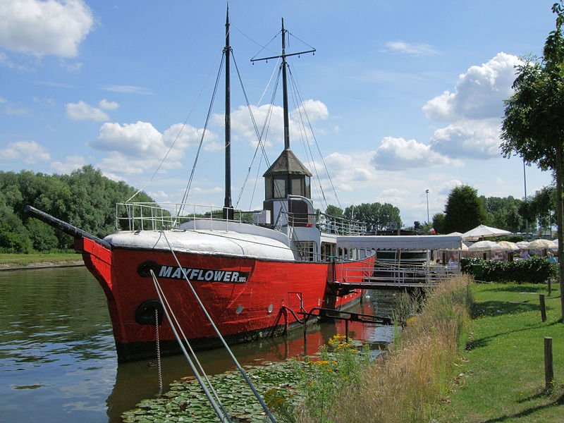 Lichtschip no. 3 Haaks o Mayflower ahora Restaurante 1