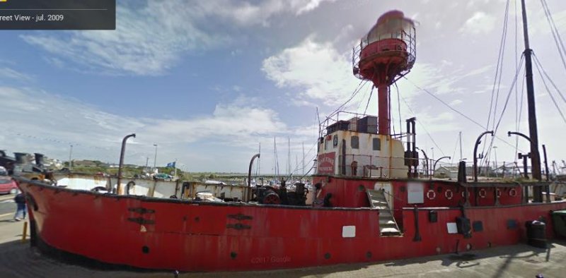 Lightship ALBATROSS o GUILLEMONT, Ahora BARCO MUSEO 1 - Lightship KITTIWAKE - Dublin, Irlanda 🗺️ Foro General de Google Earth