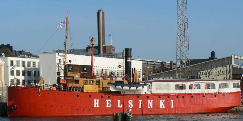 Lightship Helsinki o S/S Hyöky -Hamina (Finlandia) 0 - Barcos Faros, Lightvessel o Lightship