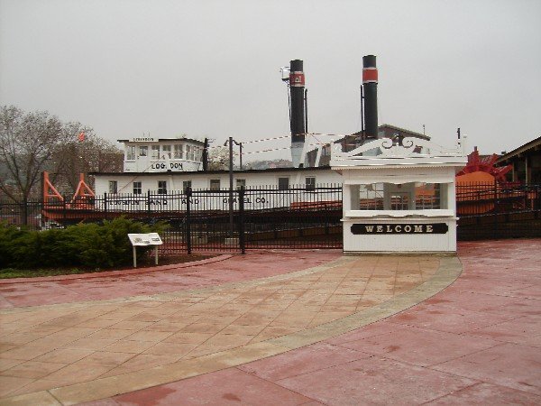 Logsdon Paddle Steamer, USA 0 - Barcos Rueda de Paleta o Vapor de ruedas