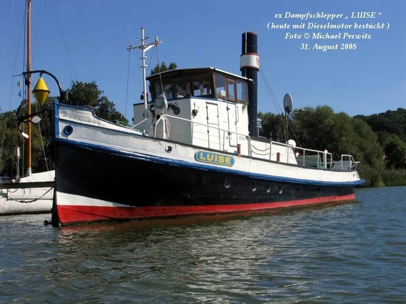 Barco a Vapor Remolcador Luise 2