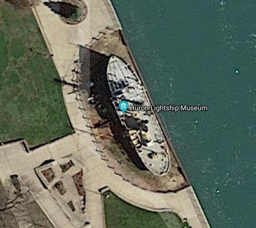 LV 103 o WAL 526 HURON Ahora BARCO MUSEO 2 - West Hinder II lightship -Puerto de Brujas, Belgica 🗺️ Foro General de Google Earth