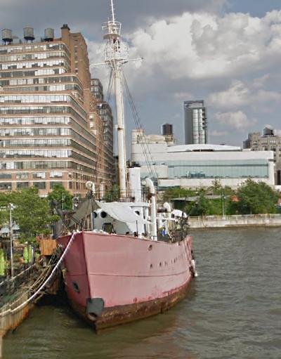 LV 115 o WAL 537 SÁRTEN o FRYING PAN, Nueva York 1 - Barcos Faros, Lightvessel o Lightship