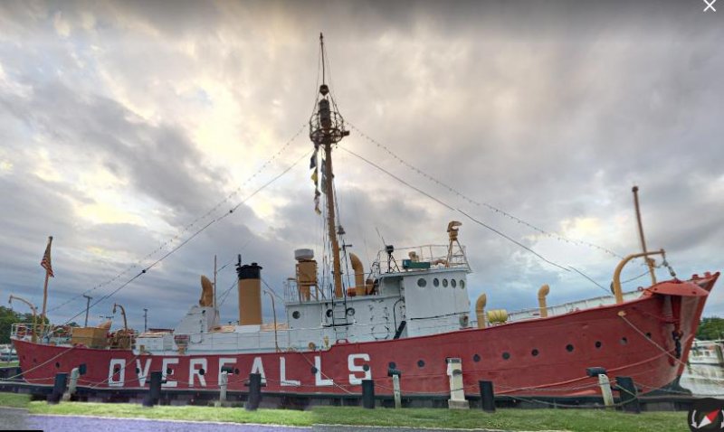 LV 118 o WAL 539 Overfalls Ahora Barco Museo 1 - Barcos Faros, Lightvessel o Lightship