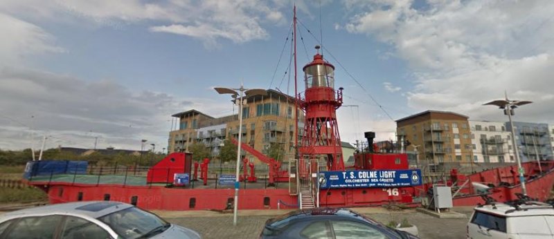 LV 16 Inner Dowsing ahora T.S. Colne Light 1 - Barco Faro, Canning Dock, Embarcadero en Liverpool 🗺️ Foro General de Google Earth