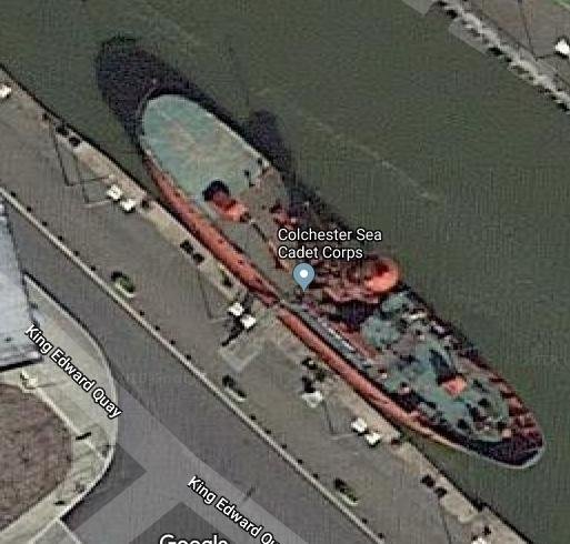 LV 16 Inner Dowsing ahora T.S. Colne Light 2 - Barco Faro, Canning Dock, Embarcadero en Liverpool 🗺️ Foro General de Google Earth