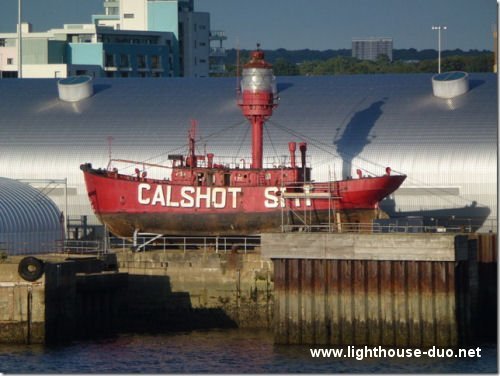 LV 78 Calshot Spit ahora Museo en Southampton 1 - Barcos Faros, Lightvessel o Lightship