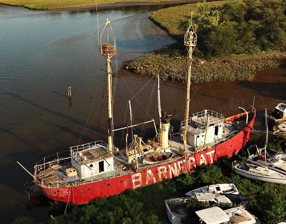 LV 79 BARNEGAT, Nueva Jersey, USA 1 - Barcos Faros, Lightvessel o Lightship