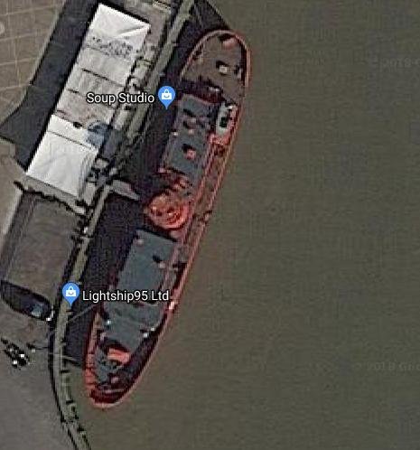 LV 95 Outer Gabbard 2 - West Hinder II lightship -Puerto de Brujas, Belgica 🗺️ Foro General de Google Earth