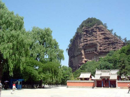 templo Maiji Shan, Tianshui, Gansu, China 0