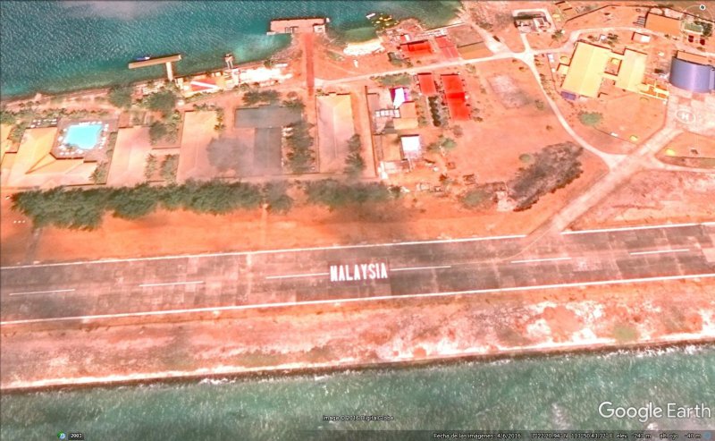 SWALLOW REEF - Malasia 1 - Islas Spratly, reclamadas por 5 países