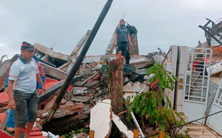 Terremoto en Indonesia deja 34 muertos y más de 600 heridos 0