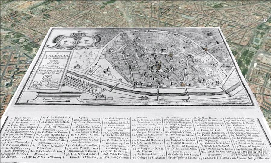 Cartografía Histórica de la Ciudad de Valencia 0