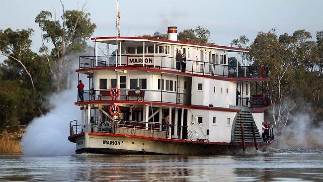 Marion Paddle Steamer, Australia 0 - Barcos Rueda de Paleta o Vapor de ruedas