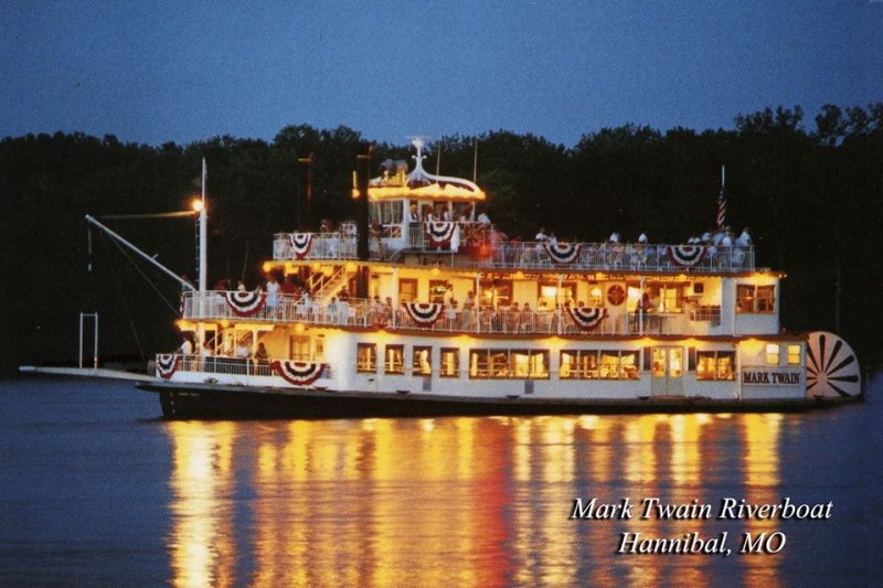 Mark Twain Riverboat Paddle Steamer, USA 0 - Becky Thatcher y Tom Sawyer, St. Louis, USA 🗺️ Foro General de Google Earth