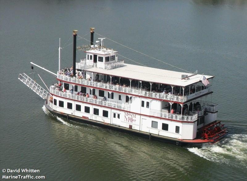 Mary M. Miller Paddle Steamer, USA 0