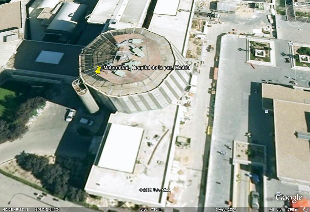 Maternidad del Hospital de la Paz, Madrid - EL MASTER FUE PAPA !!!!!! 🗺️ Foro General de Google Earth