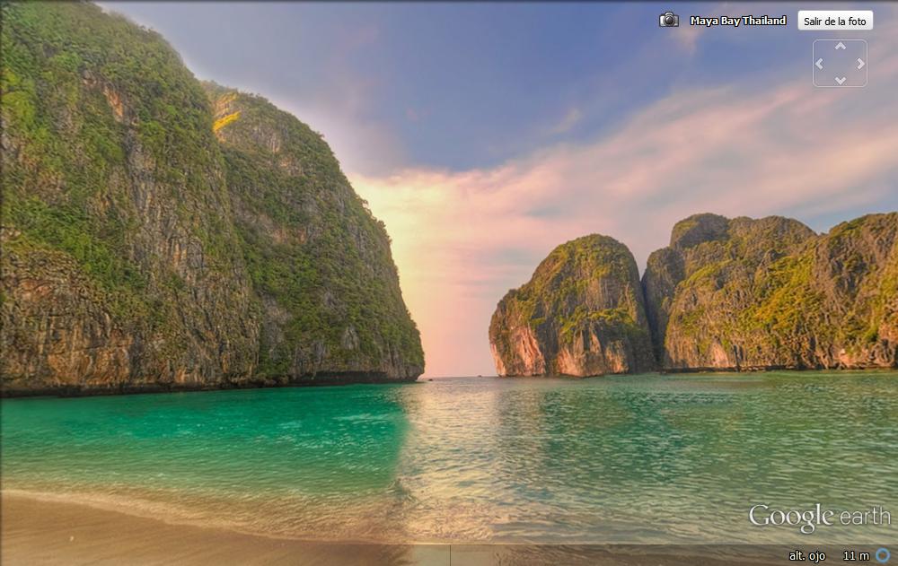 Maya Beach - Phi Phi - Tailandia 0 - Las mejores playas del Mundo 🗺️ Foro Google Earth para Viajar