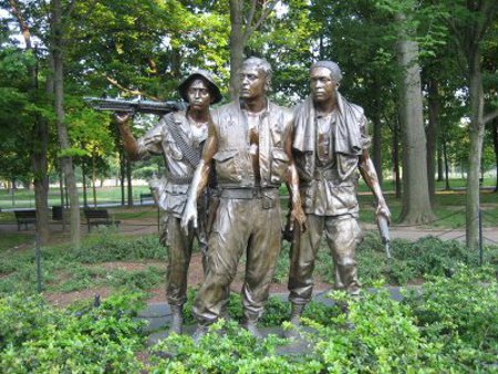 Memorial a los Veteranos del Vietnam, Washington, USA 2