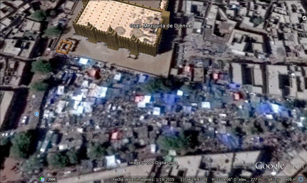 Mercado semanal de Djene, Mali 1 - Mercadillo muy colorista en Ciudad de Mexico 🗺️ Foro General de Google Earth