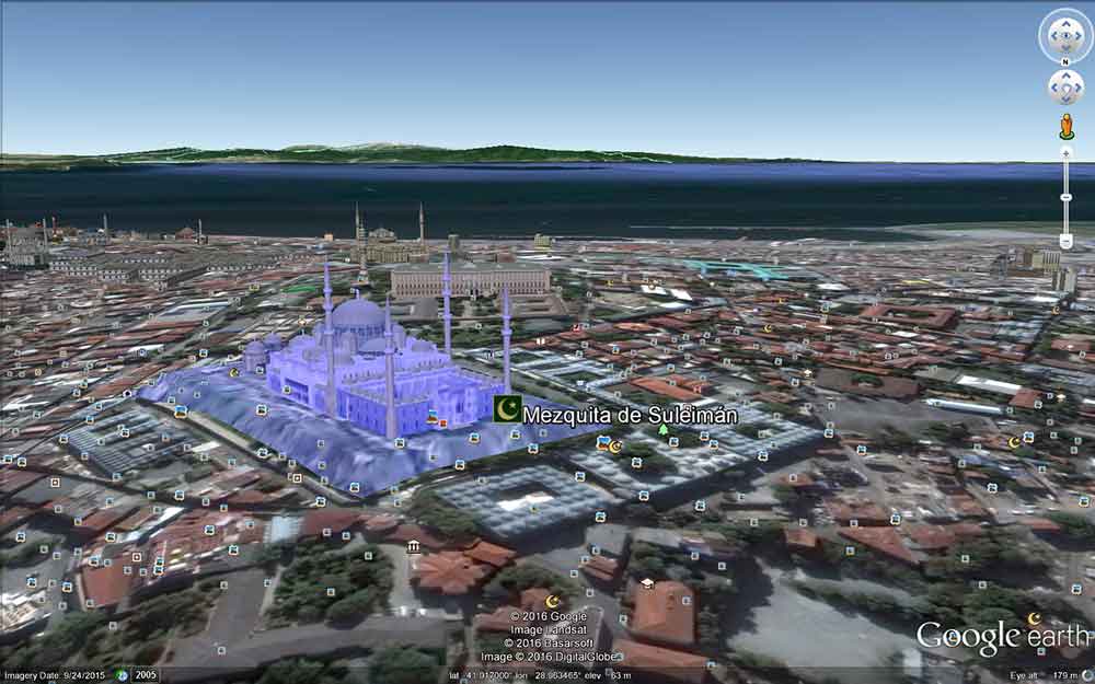 Mezquita de Süleymaniye , Estambul, Turquía 0 - La Meca en obras 🗺️ Foro Google Earth para Viajar