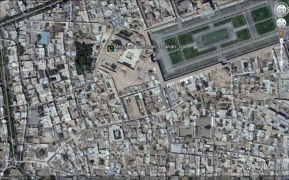 Mezquita del Shah , Israfán , Irán 1 - Mezquita Masjid Al-Haram, La Meca, Arabia Saudita 🗺️ Foro Google Earth para Viajar