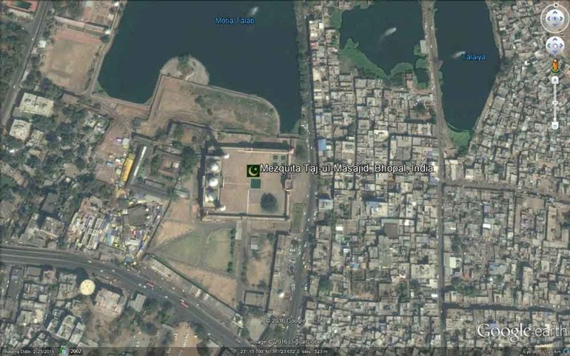 Mezquita Taj-ul-Masajid, Bhopal, India 1 - La Meca en obras 🗺️ Foro Google Earth para Viajar