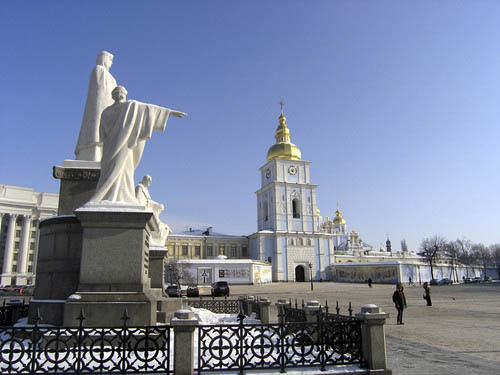 Catedral st. Michel - Kiev Ucrania 1 - Catedral de Santiago de Compostela 🗺️ Foro General de Google Earth
