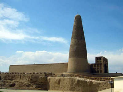 Minarete Emin, Turpan, Xinjiang, China 1