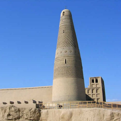 Minarete Emin, Turpan, Xinjiang, China 1