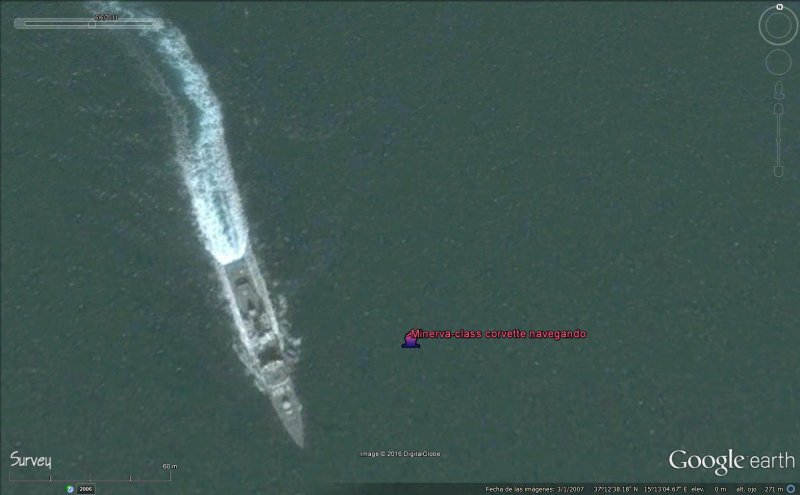 Corbeta de la clase Minerva, Golfo de Augusta, Sicilia 0 - Barco navegando dentro de un puerto de China 🗺️ Foro Belico y Militar