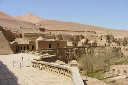 monasterio de Bezeklik, Xinjiang, China 1