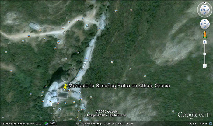 Monasterio Simonos Petra en Athos, Grecia 🗺️ Foro Europa 2