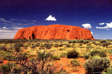 Monolito Uluru, Territorio Norte, Australia 1