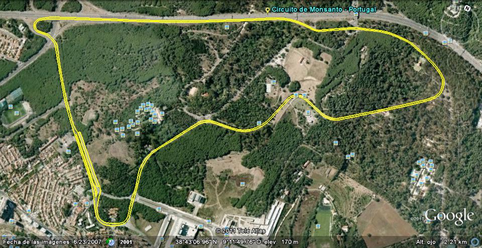 Monsanto - Circuito Gilles Villeneuve 🗺️ Foro Deportes y Aficiones