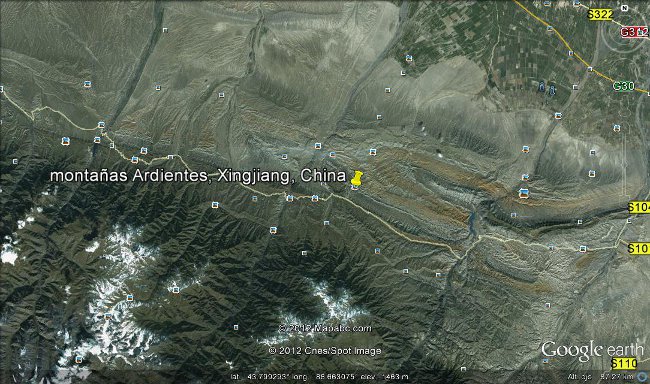 montañas Ardientes, Xingjiang, China 2